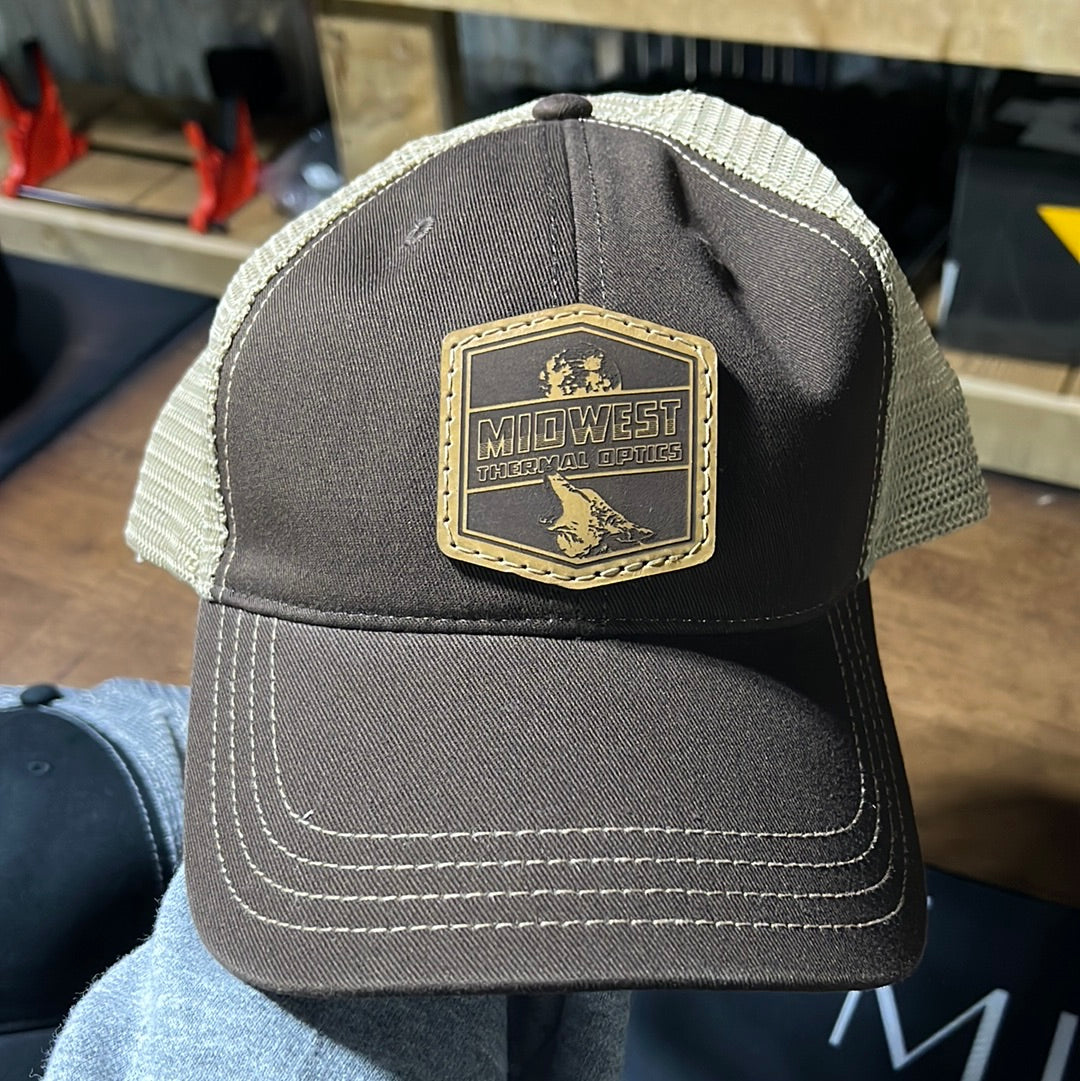 Midwest Thermal Optics Midwest Thermal Optics Hats - Richardson 111 Unstructured Dark Tan