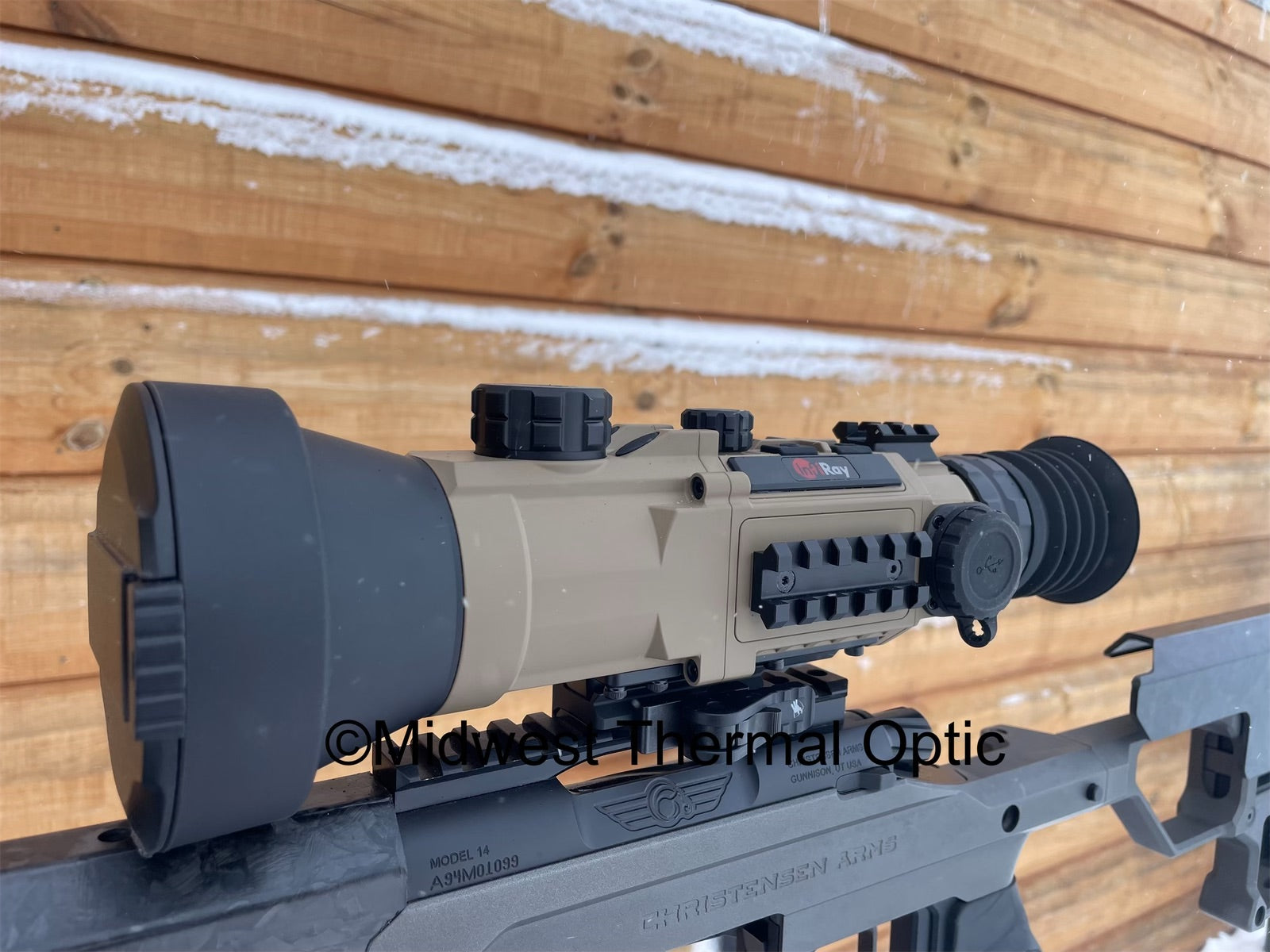 InfiRay Outdoor 🔥 Sale InfiRay Outdoor RICO HYBRID 640 75mm Thermal Scope HYH75W W/ FREE LRF