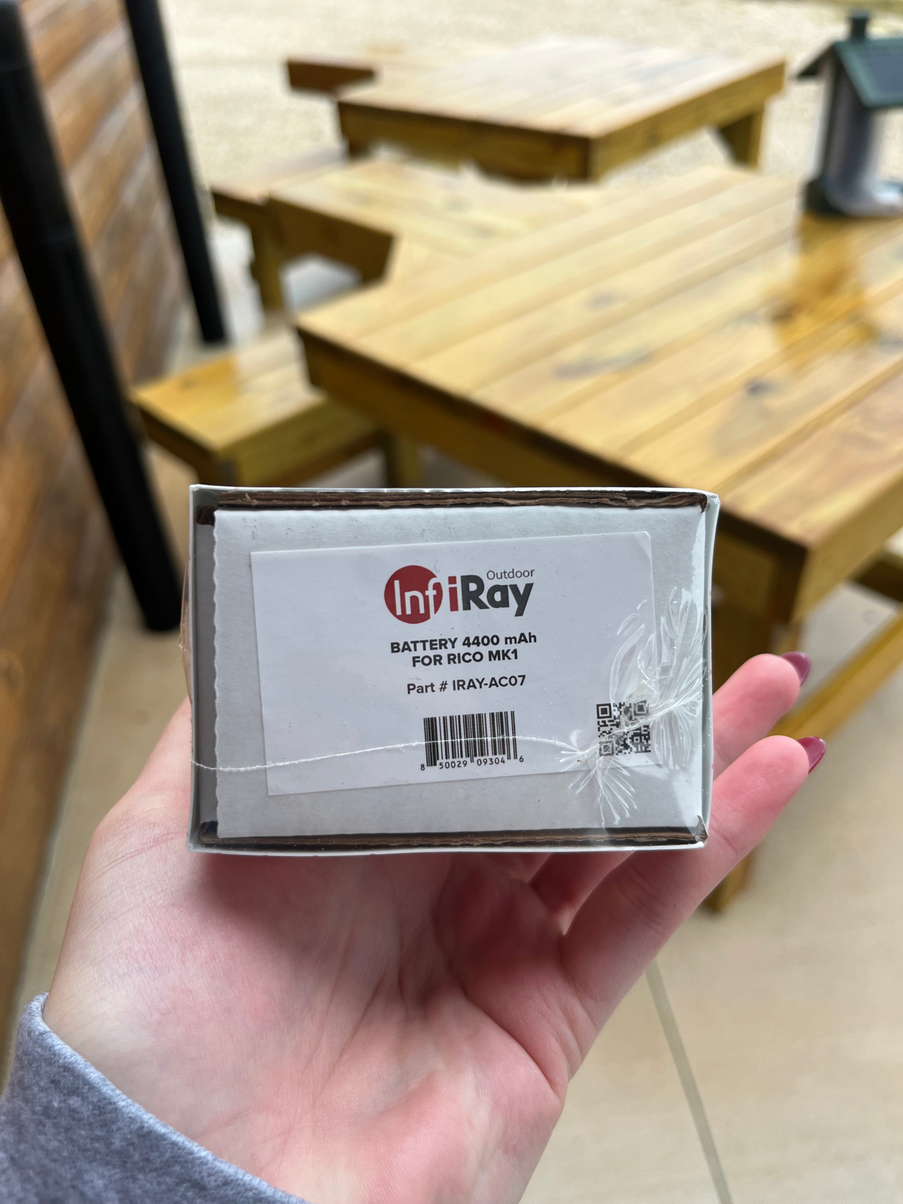 InfiRay Outdoor Battery InfiRay Outdoor Rico Mk1 IBP-1 4400 mAh Battery -AC07