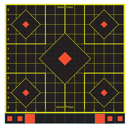 Birchwood Casey SHOOT•N•C® 12 Inch SIGHT-IN 12 Targets 144 PASTERS