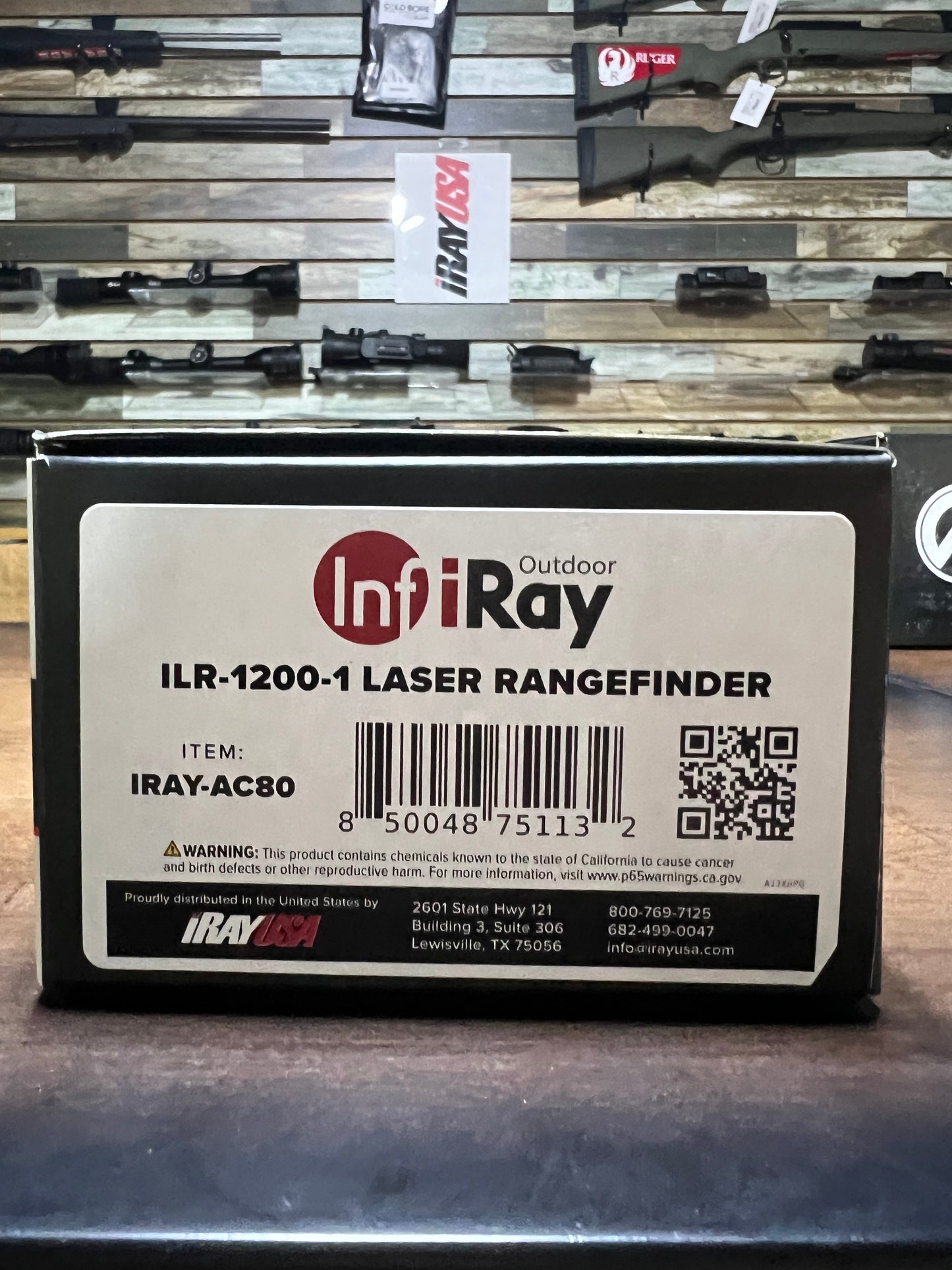 InfiRay Outdoor ILR 1200 Laser Rangefinder (LRF) BOLT AC80