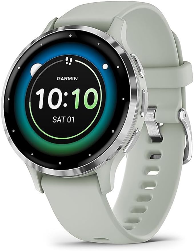 Garmin Venu 3S Sage Gray Health and Fitness GPS Smartwatch