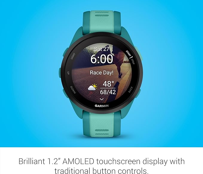 Garmin Watch Garmin Forerunner 165 Music GPS Running SmartWatch Turquoise/Aqua