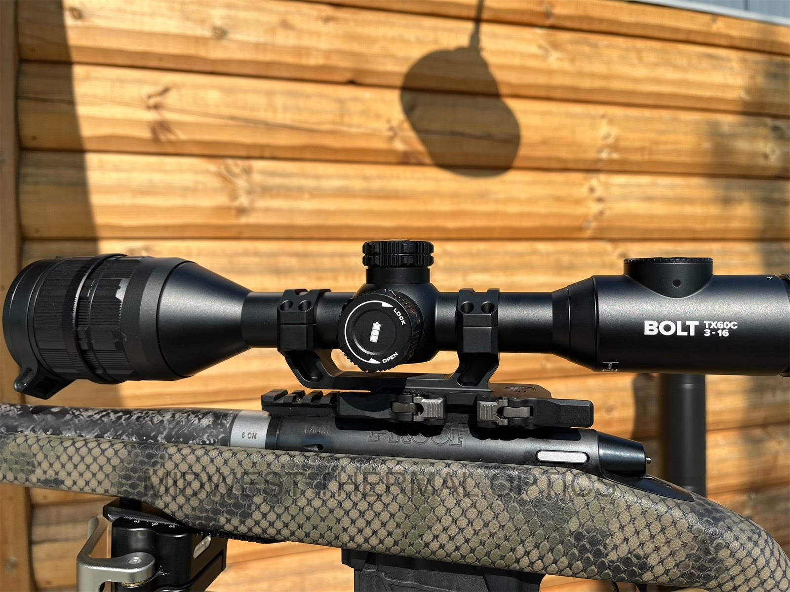 InfiRay Outdoor Thermal Scope Trade In Unit InfiRay Outdoor Bolt 60 TX60C Thermal Rifle Scope