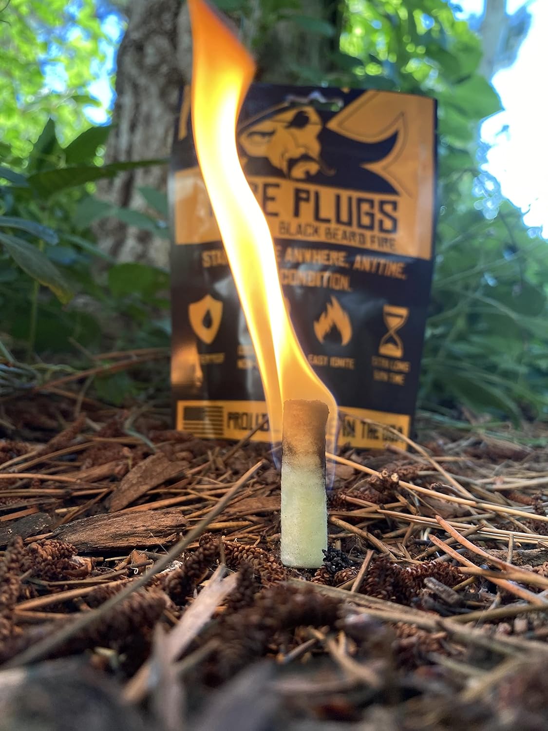 Black Beard Fire Plugs Fire Starter