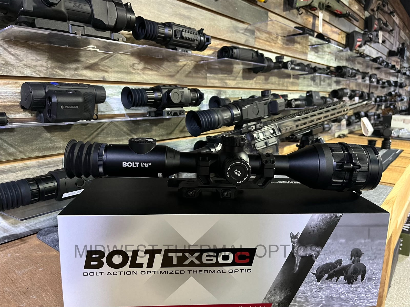InfiRay Outdoor Thermal Scope Trade In Unit InfiRay Outdoor Bolt 60 TX60C Thermal Rifle Scope