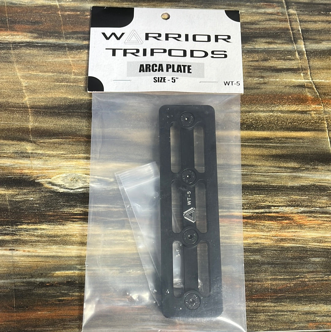 Warrior Tripods Warrior Tripods Arca Plates 5"
