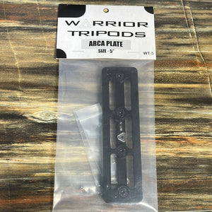 Warrior Tripods Warrior Tripods Arca Plates 5"
