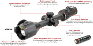 Nocpix Thermal Scope Trade In Nocpix ACE H50R Thermal Scope 640 LRF