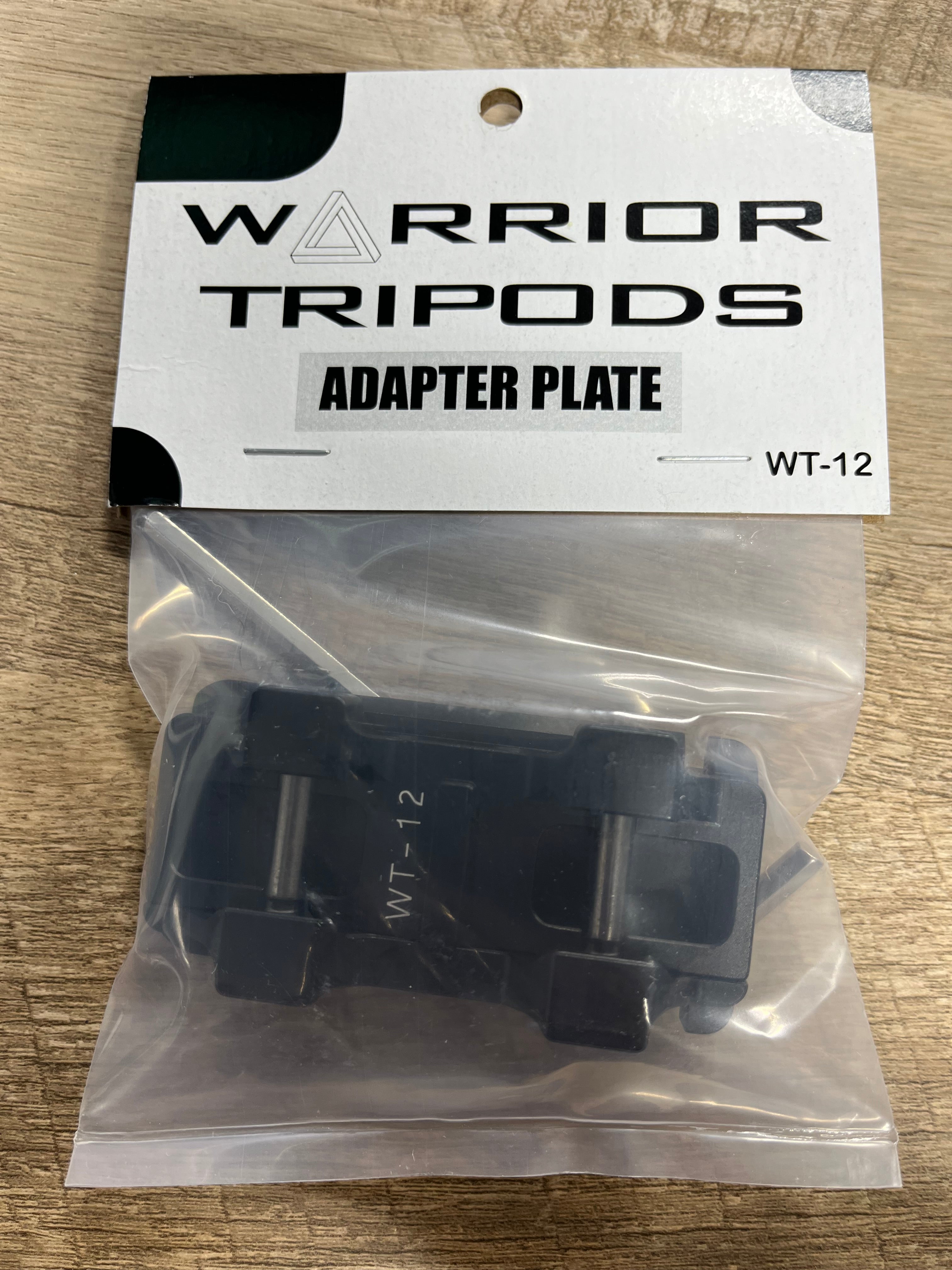 Warrior Tripods Tripod accessories Warrior Tripods Adapter Plate (Picatinny to ARCA)