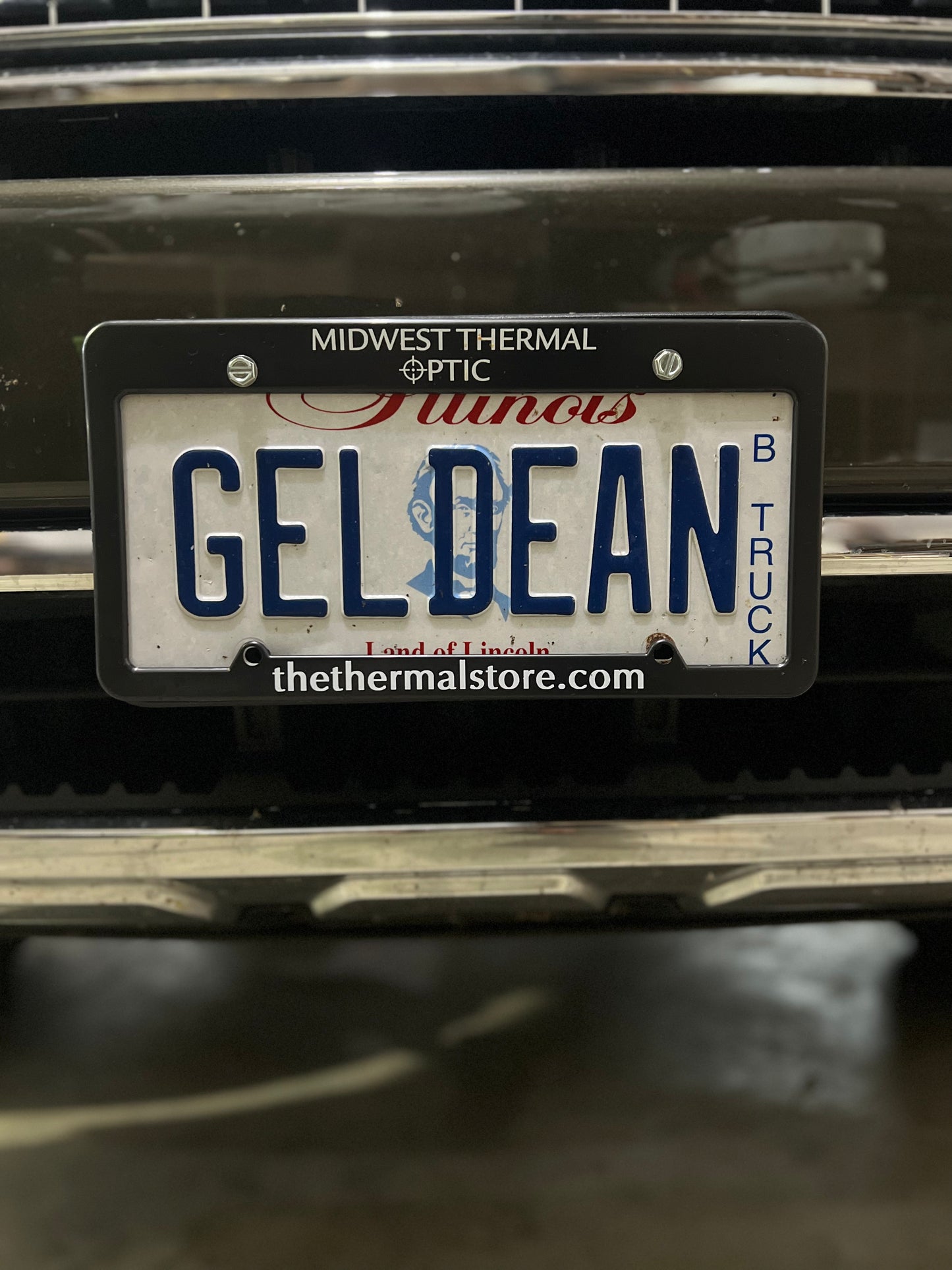 Midwest Thermal License Plate Cover