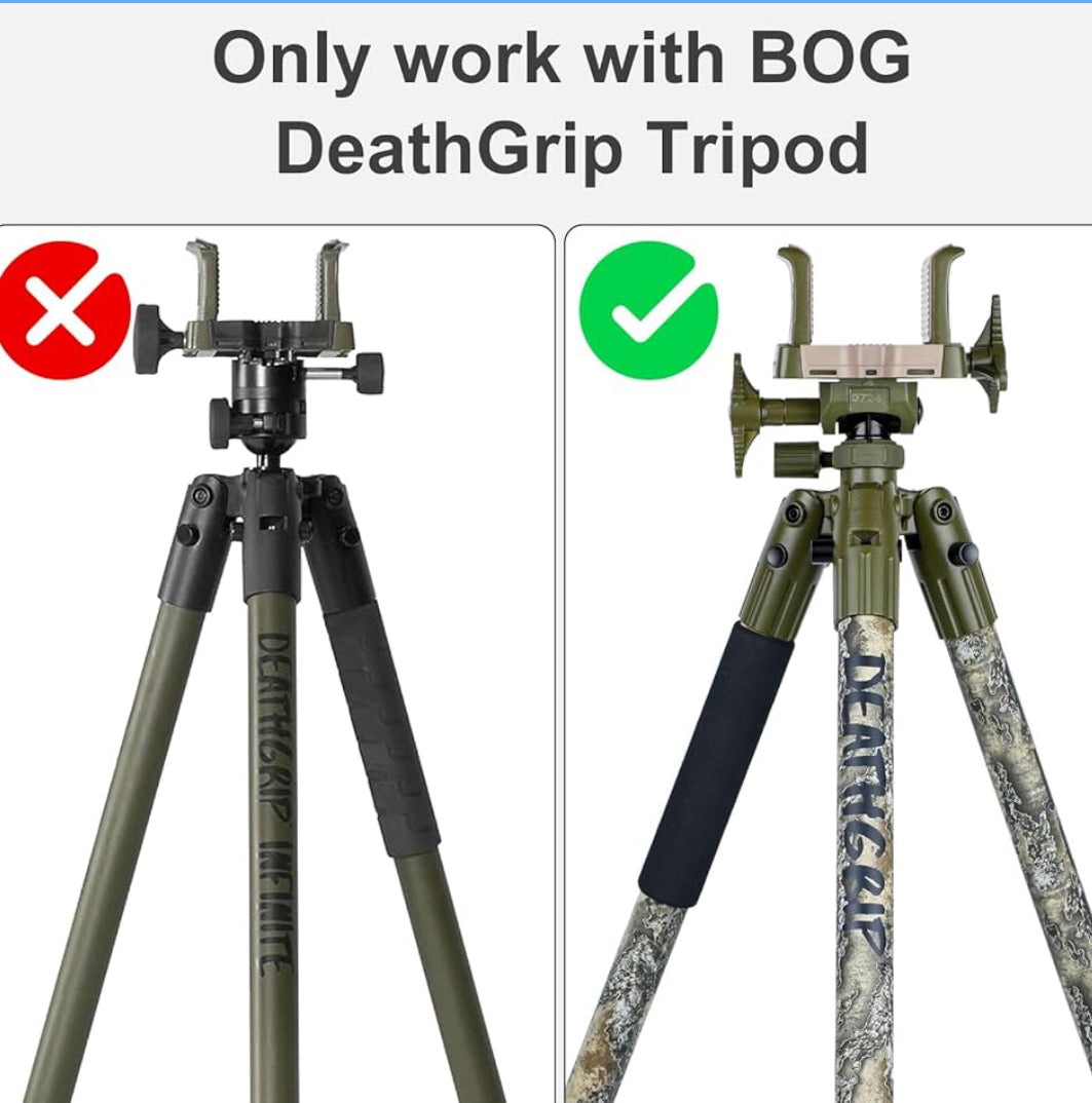 WEYLLAN ARCA Ball Head Converter Adapter for BOG DeathGrip
