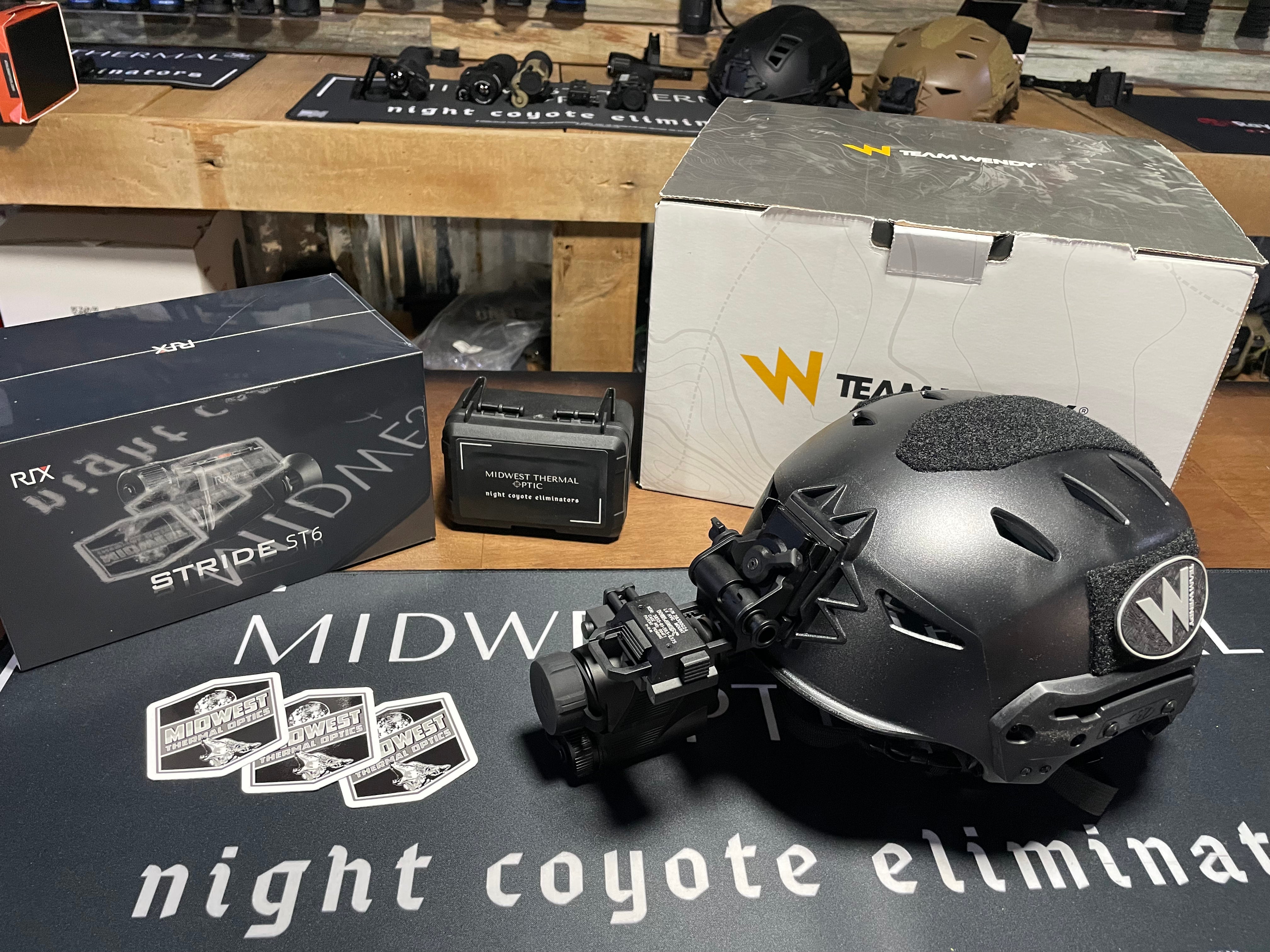 TEAM WENDY Complete Helmet Setup RIX Stride ST6 Thermal