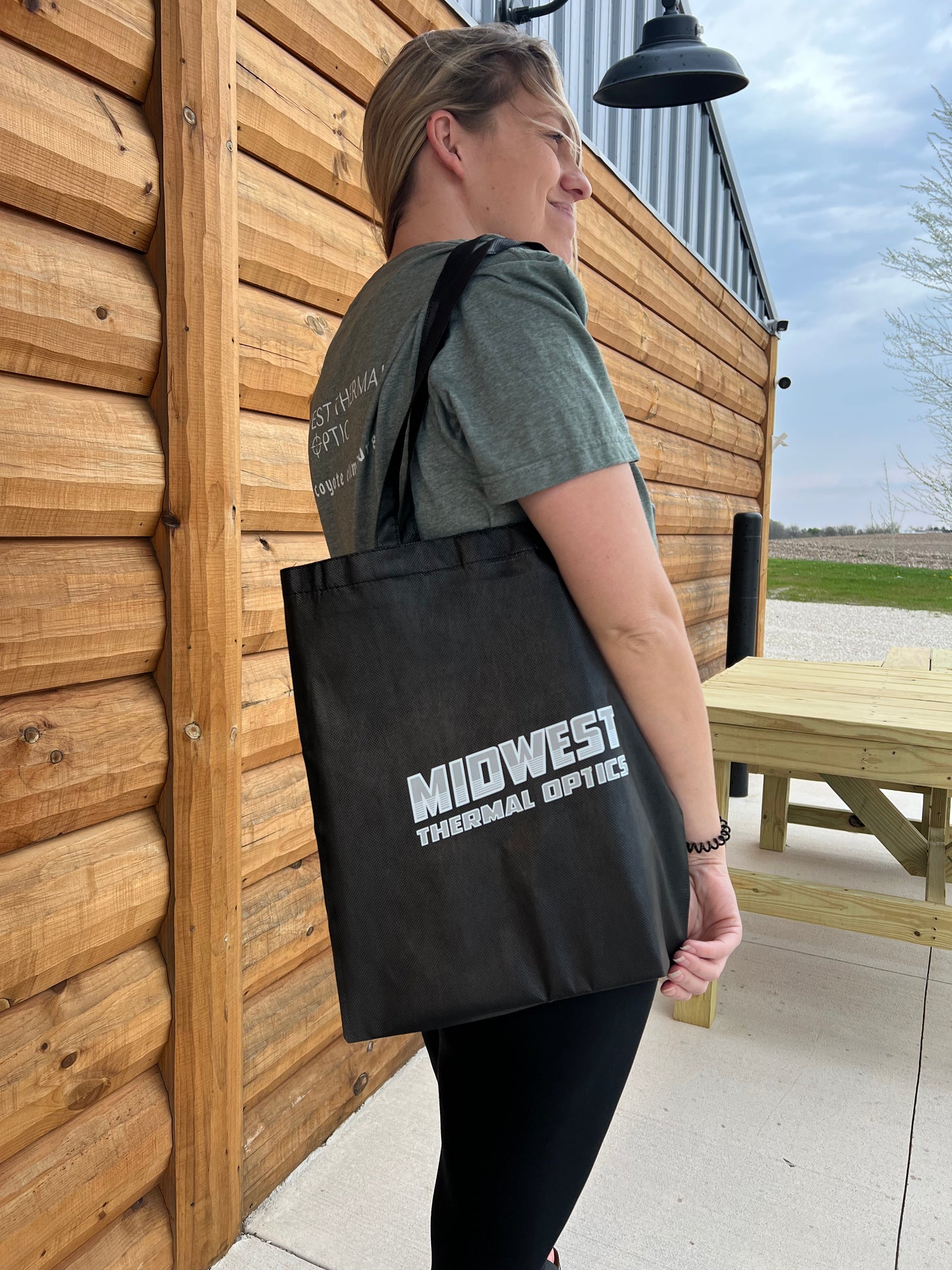 MTO Midwest Thermal Optics Shopping Bag