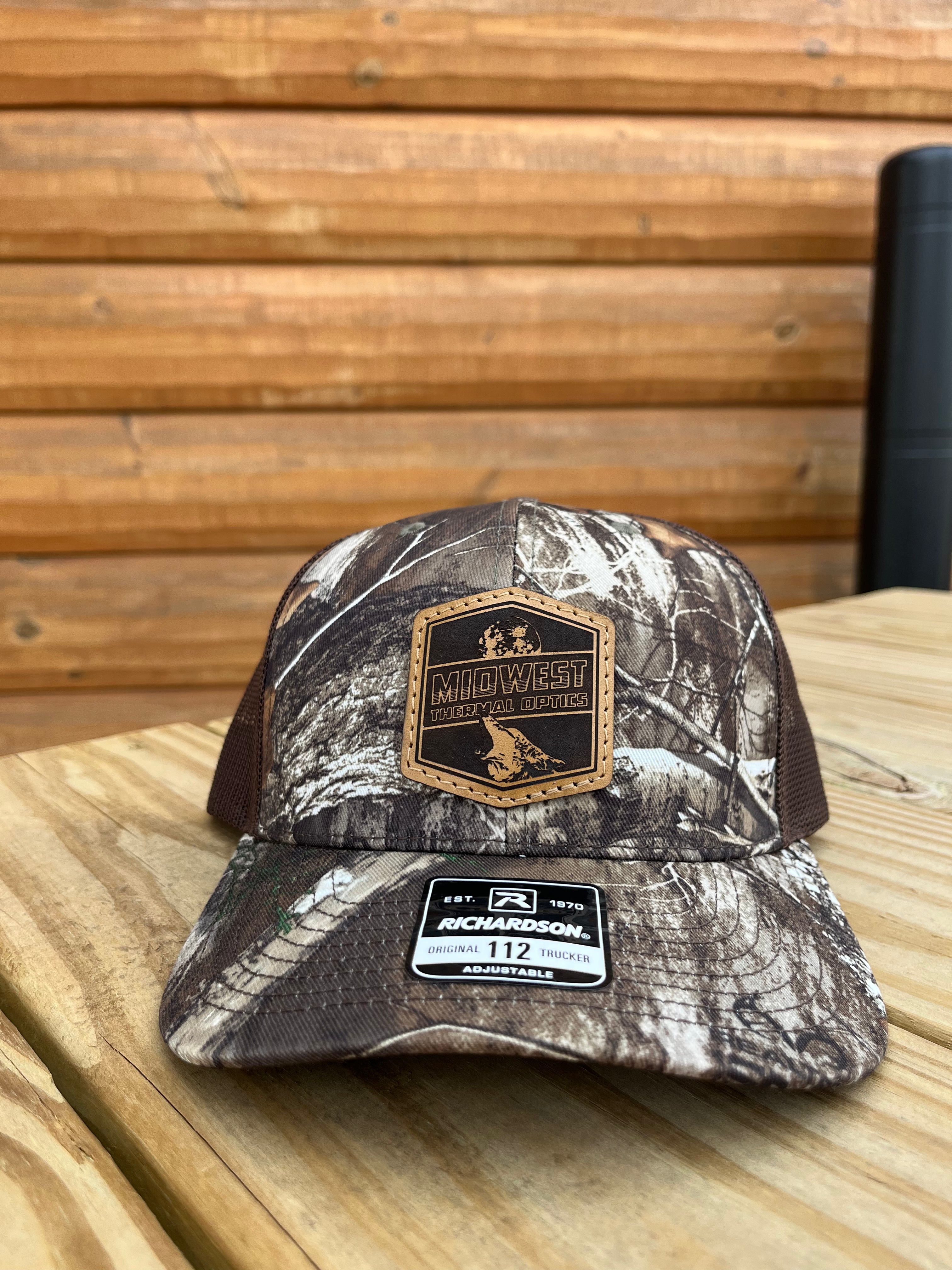 Midwest Thermal Optics Richardson 112P Camo - Midwest Thermal Optics Hat Real Tree Edge Brown