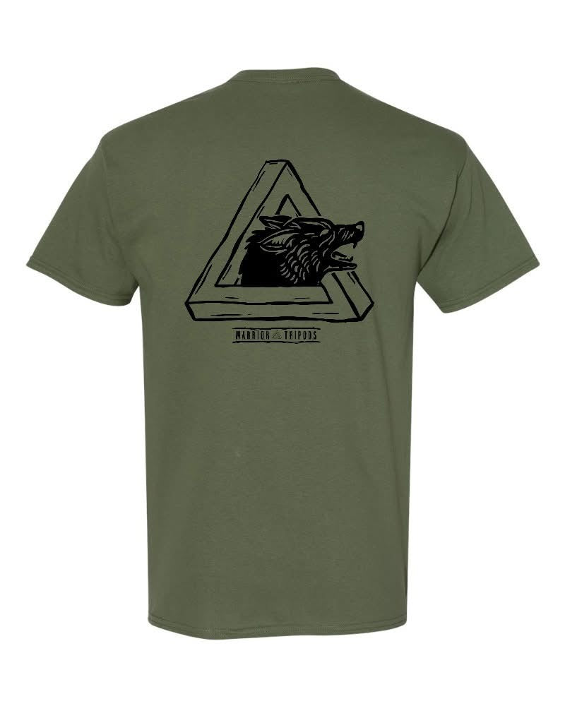 Dead Steady Warrior Tripods T-Shirt