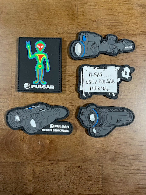 PULSAR Velcro Patches