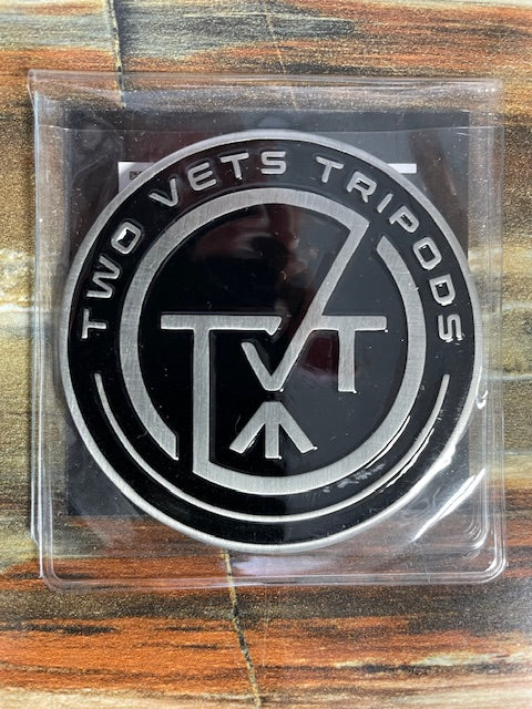 TWO VETS Tripod Coin