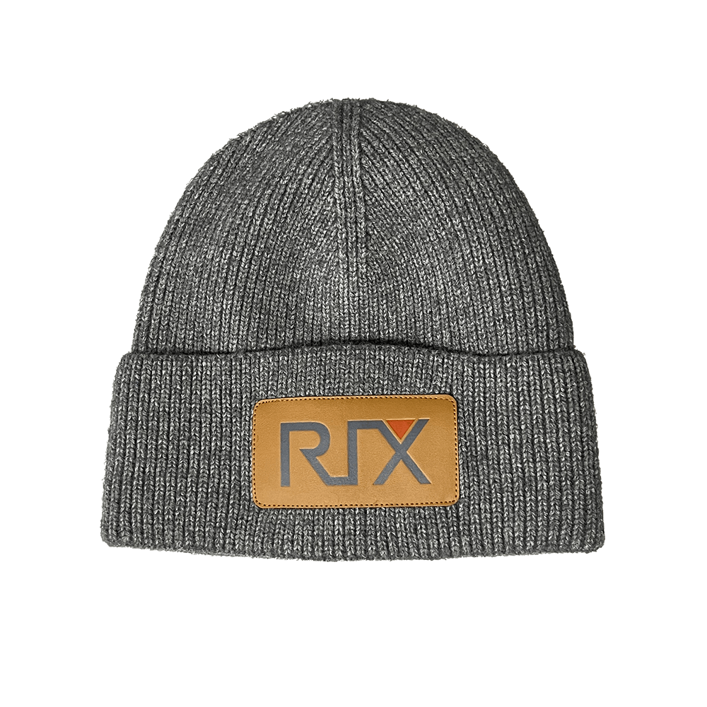 RIX RIX Cozy Beanie Stocking Cap Hat Gray