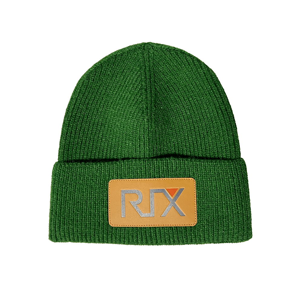 RIX RIX Cozy Beanie Stocking Cap Hat Green