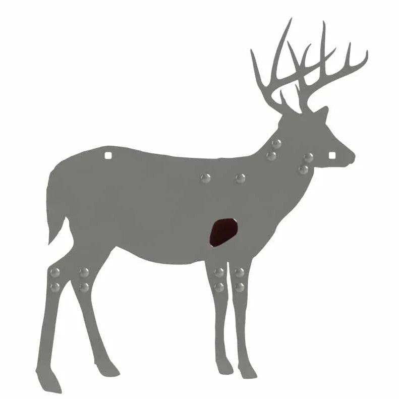 Midwest Thermal Optics Whitetail Deer Steel Target - 50% Scale