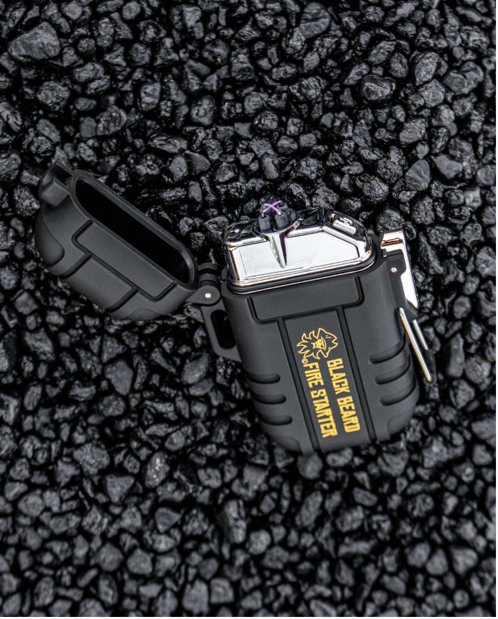Black Beard ARC Plasma Lighter (Wind & Waterproof)