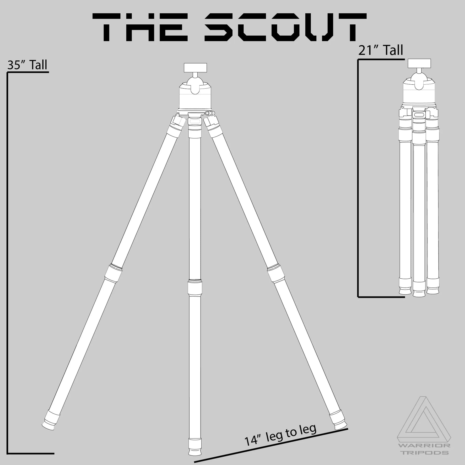 Warrior Tripods tripod 🔥 Sale The Scout Warrior Tripod