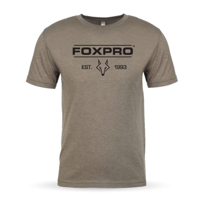 FoxPro FoxPro Logo T-Shirt Gray Est. 93
