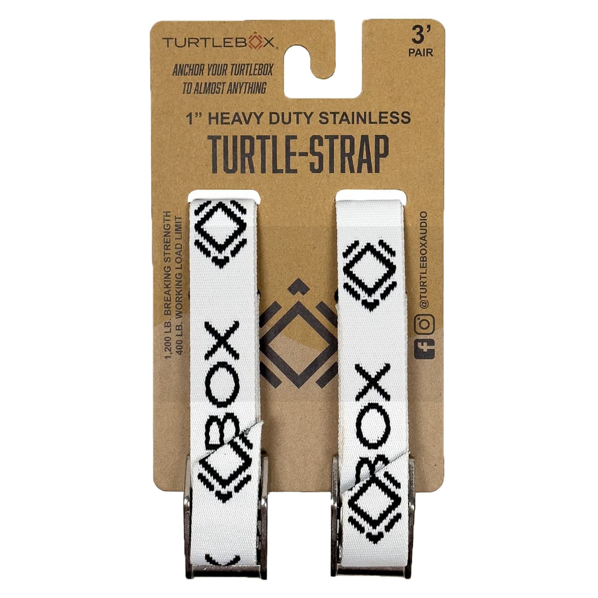 Turtlebox Tie Down Straps TurtleBox Audio Ivory