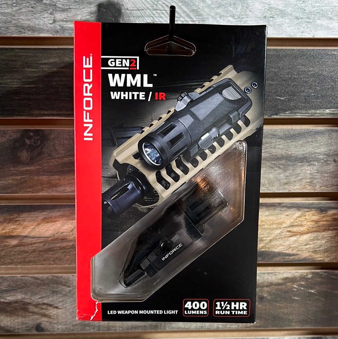 Inforce Inforce Gen2 WML White IR LED Weapon Mounted Light 400 Lumens