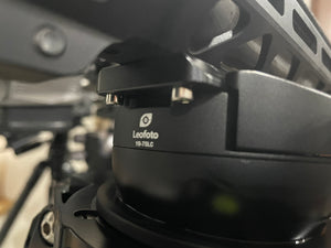 SHINEWEE Arca Rail 5.51” MLOK Tripod Mount Adapter Rifle Tripod Ballhead Quick Release Plate