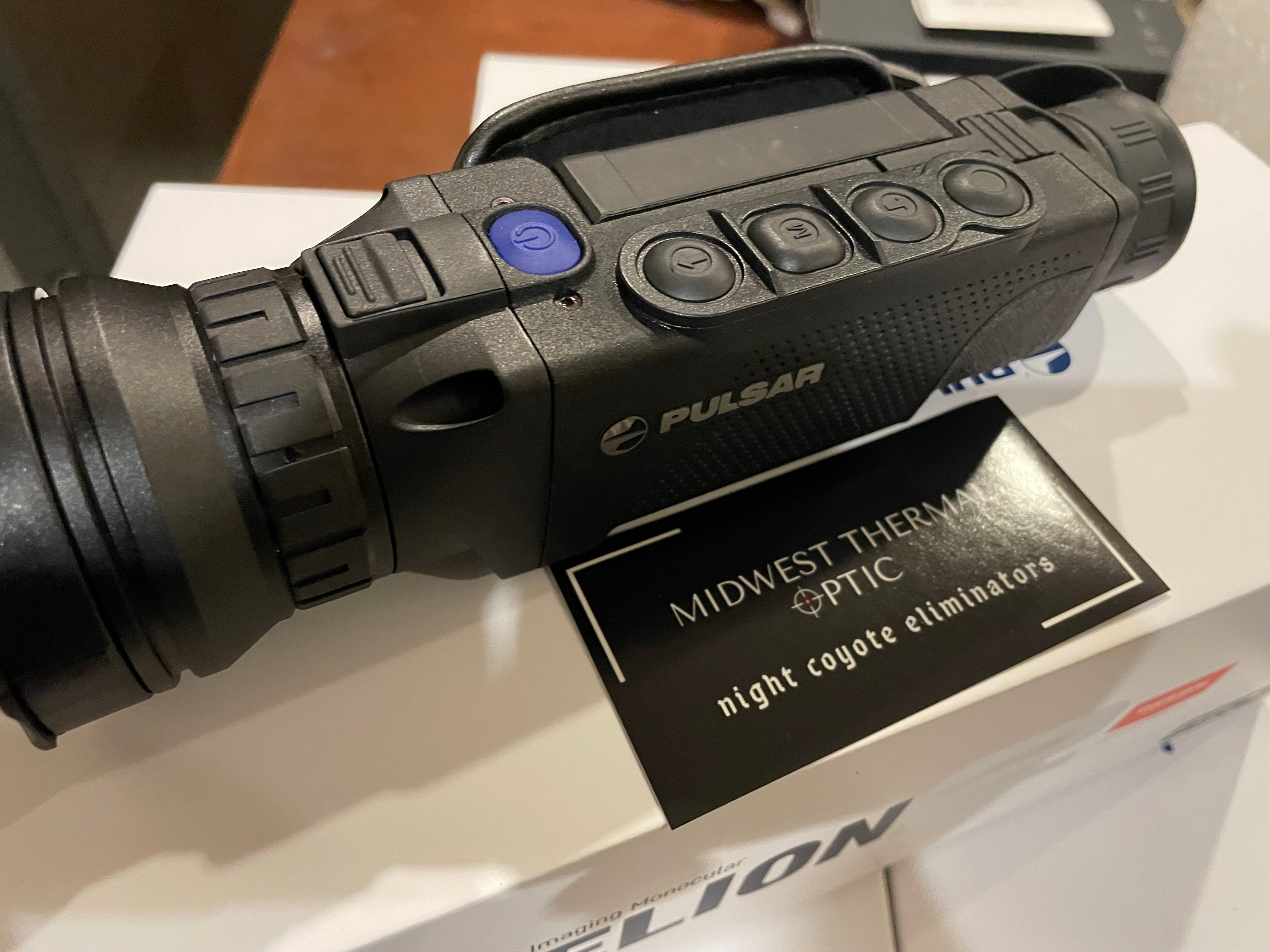 New! Pulsar Helion 2 XP50 PRO #PL77431 Thermal Monocular Scanner Pulsar
