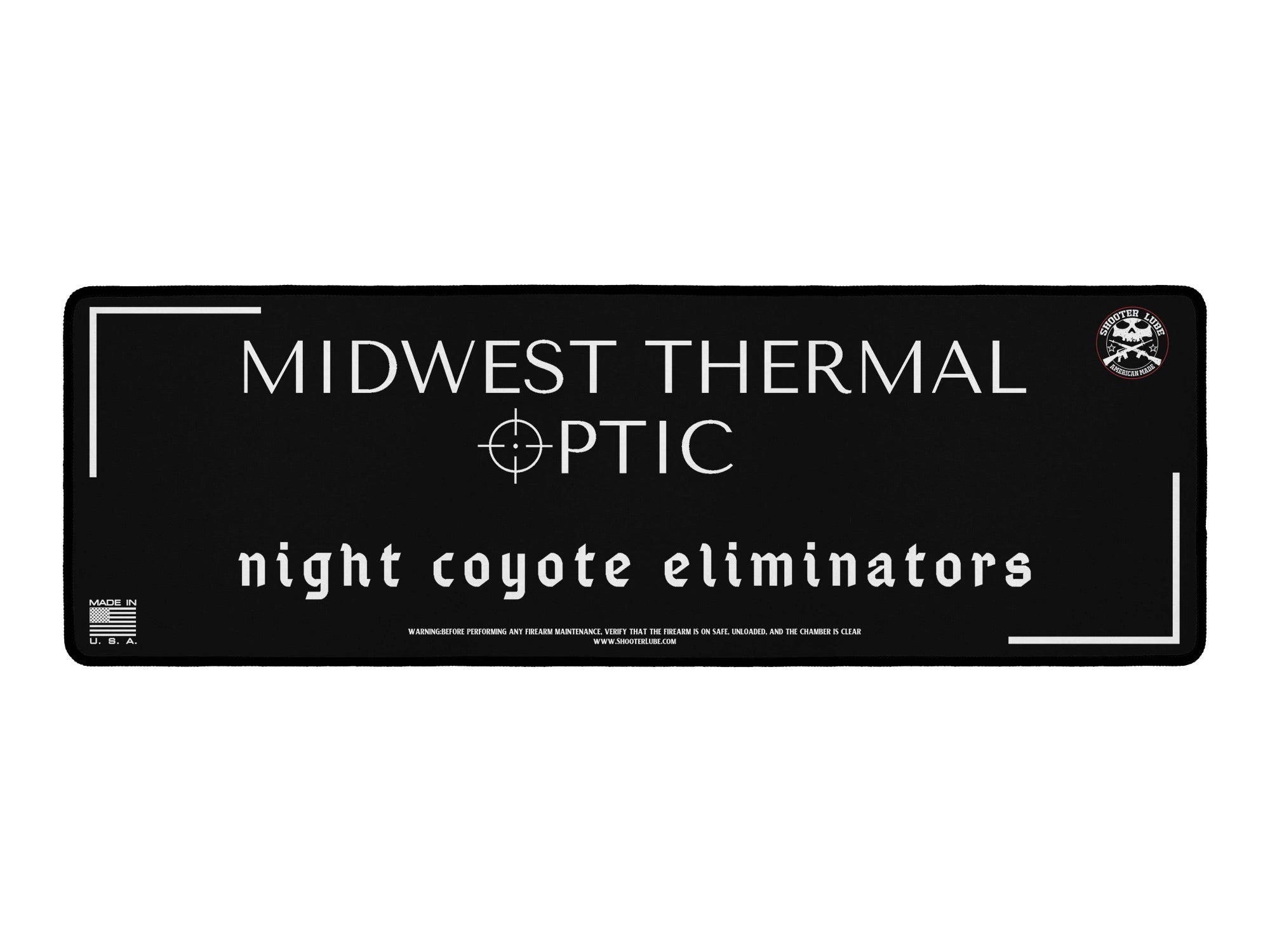 Midwest Thermal Optic Gun Cleaning Mat Logo Gun Cleaning Mat