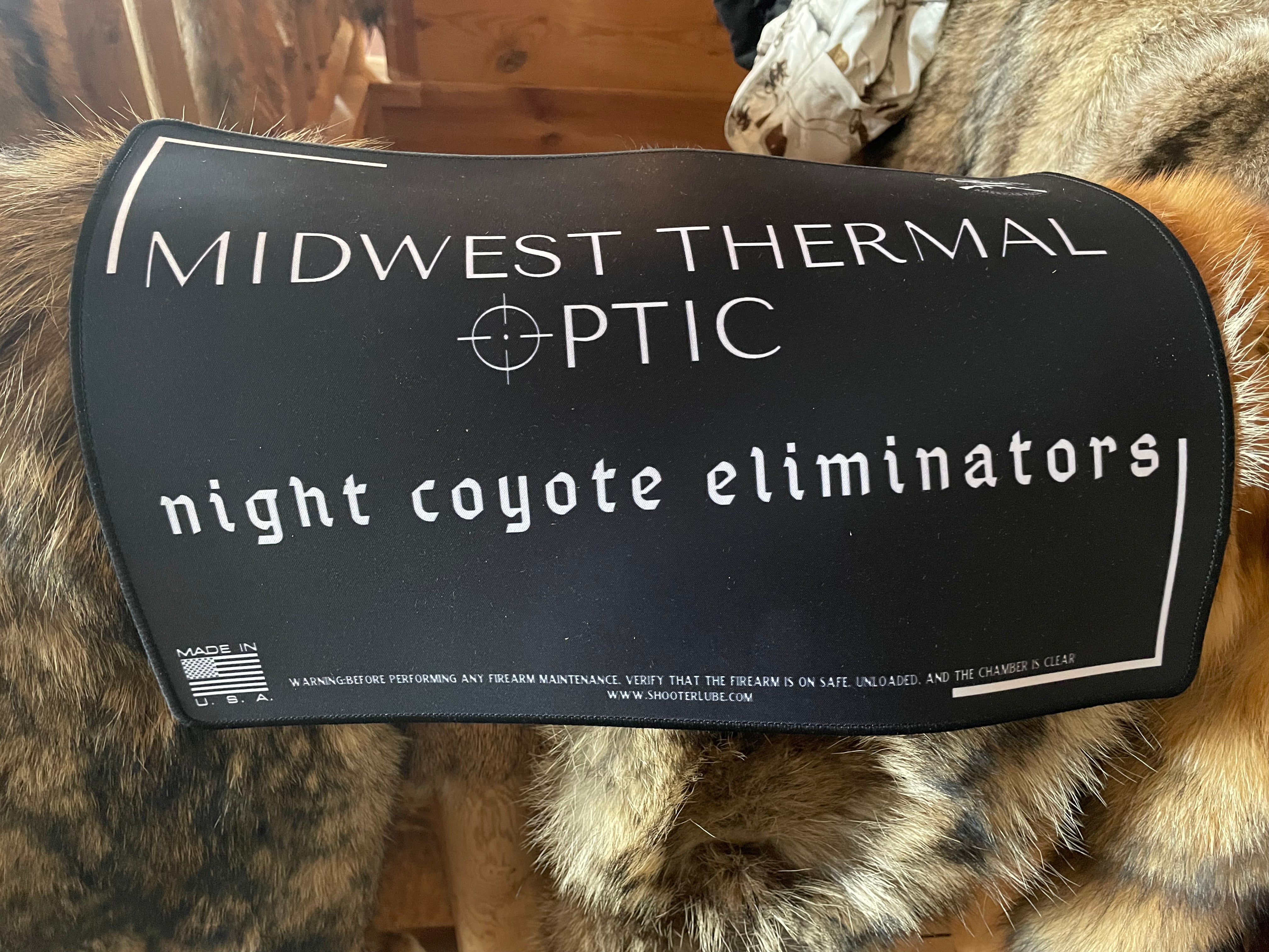 Midwest Thermal Optic Gun Cleaning Mat Logo Gun Cleaning Mat
