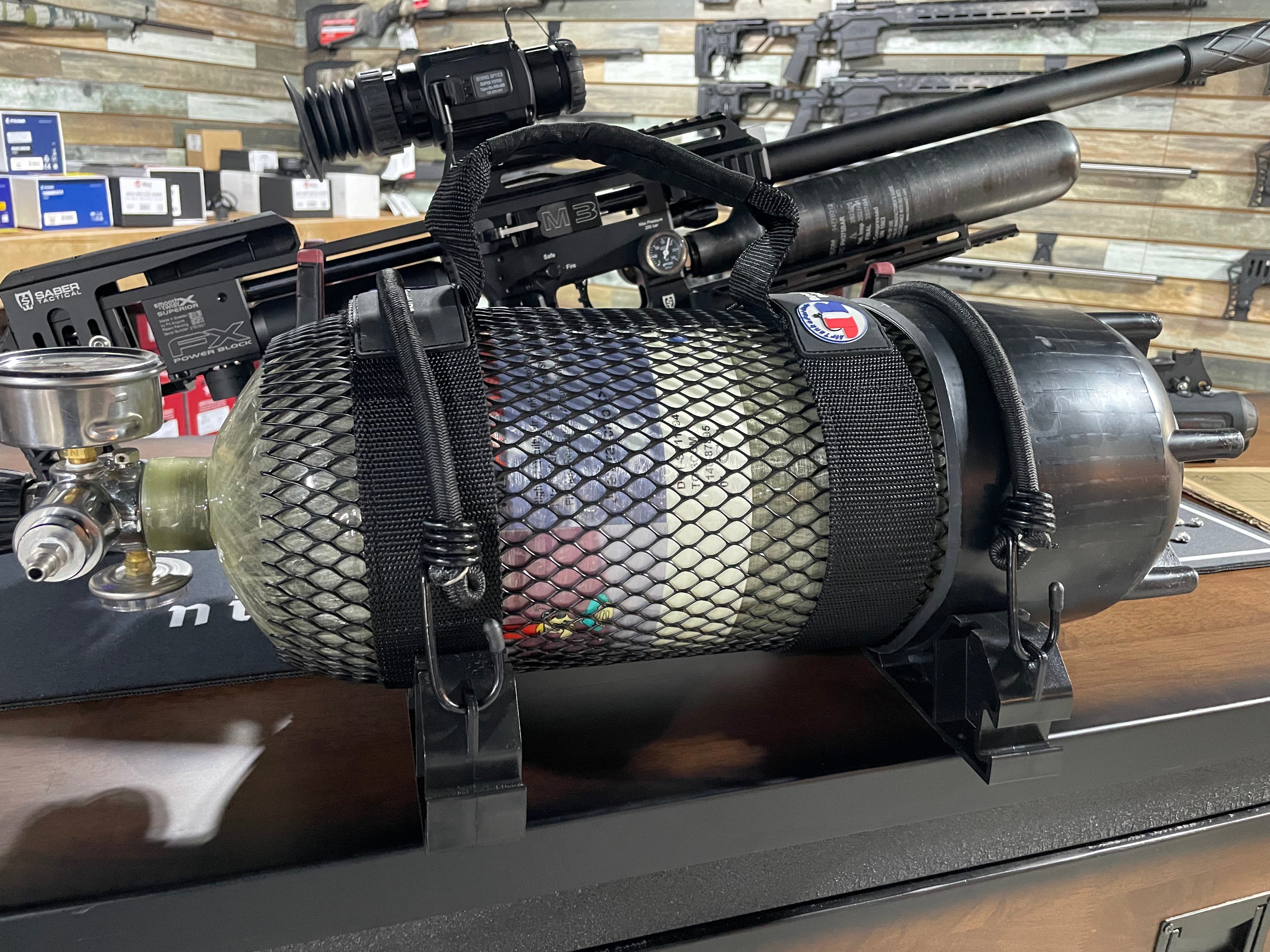 Midwest Thermal Optics Air Tank 410 Cu In/74 Cu Ft 4500 PSI Tank *PICK UP ONLY*