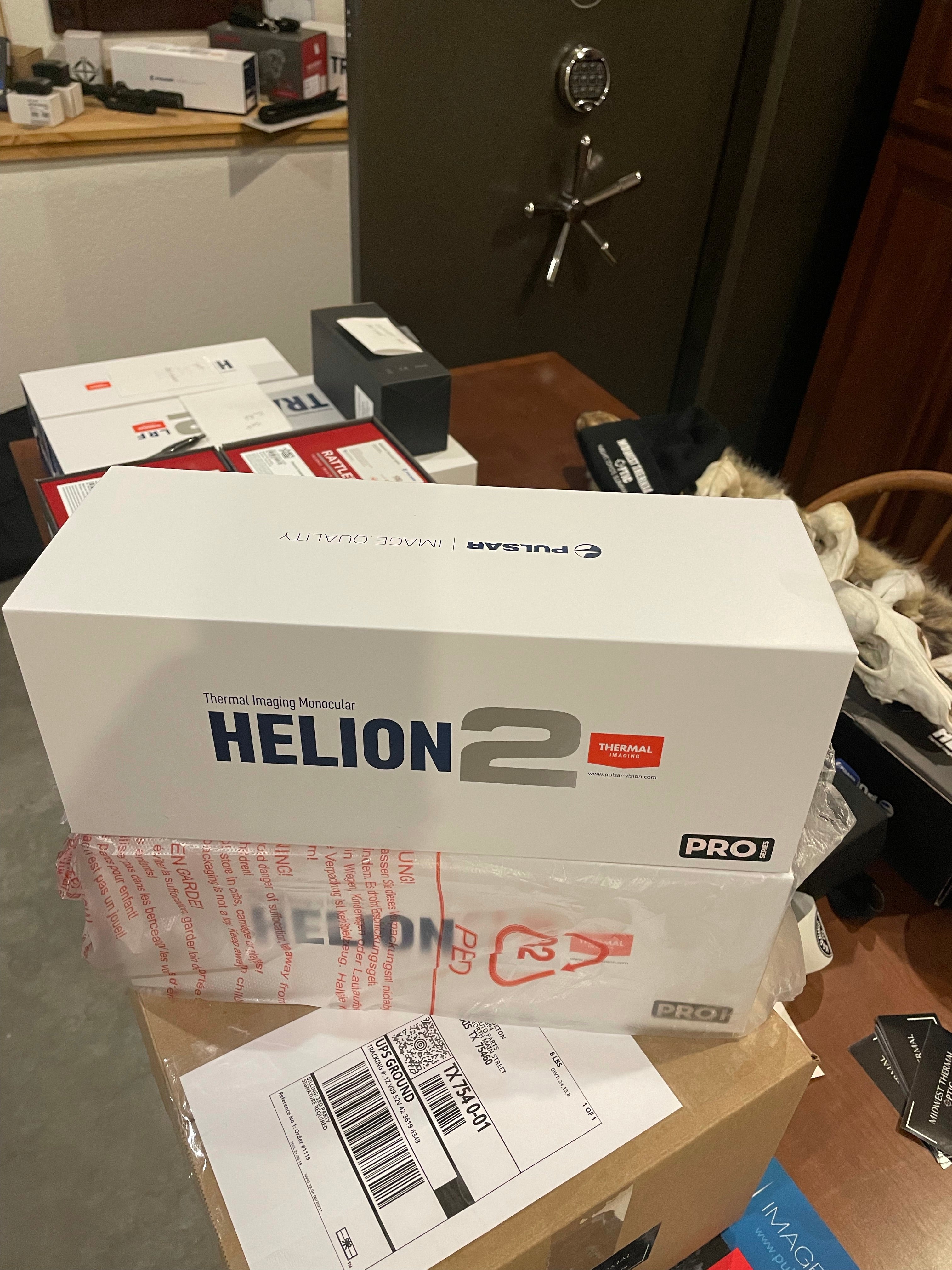 New! Pulsar Helion 2 XP50 PRO #PL77431 Thermal Monocular Scanner Pulsar