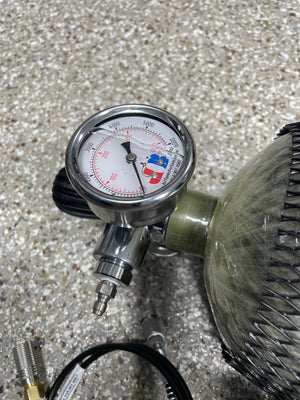 Midwest Thermal Optics Air Tank 410 Cu In/74 Cu Ft 4500 PSI Tank *PICK UP ONLY*