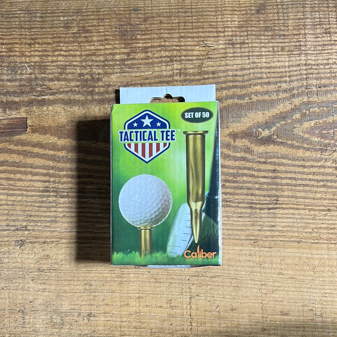 Caliber Gourmet Caliber Gourmet Tactical Golf Tees Brass Plastic (50ct)