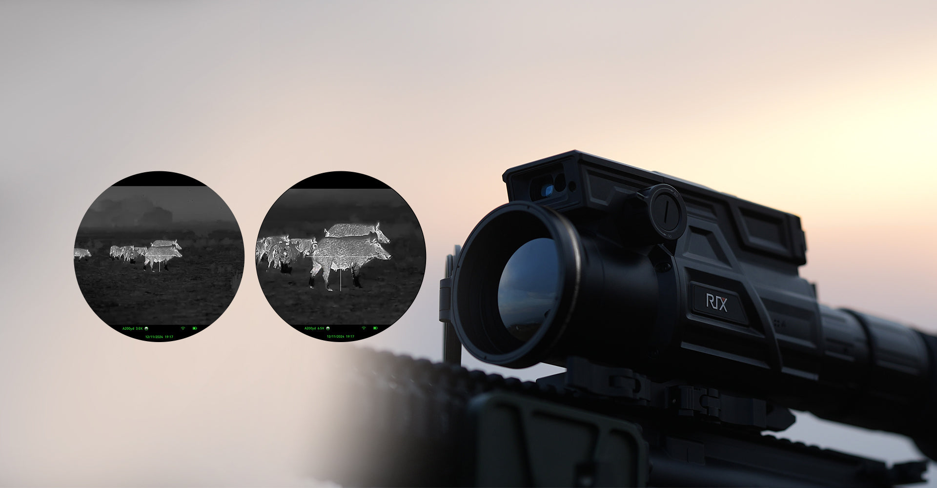 RIX Thermal Scope RIX DBH D6 640 Thermal Imaging Scope
