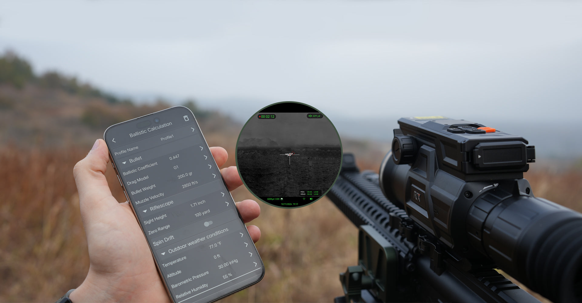 RIX Thermal Scope RIX DBH D6 640 Thermal Imaging Scope