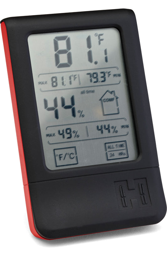 Hornady 95909 Digital Hygrometer Red AAA