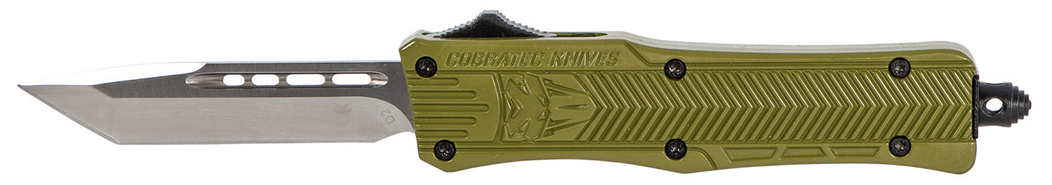 CobraTec CobraTec Knife - CTK-1 Small - OD Green - Tanto not serrated