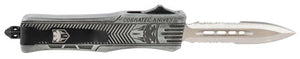 CobraTec CobraTec Knife Small CTK-1 - Stonewashed - Dagger 2 side serrated