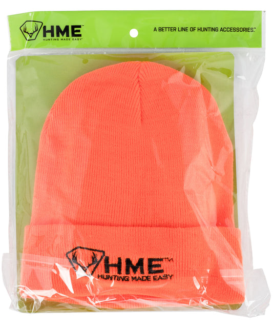 HME HMEVESTKCO Safety Vest and Beanie OSFA Orange Acrylic