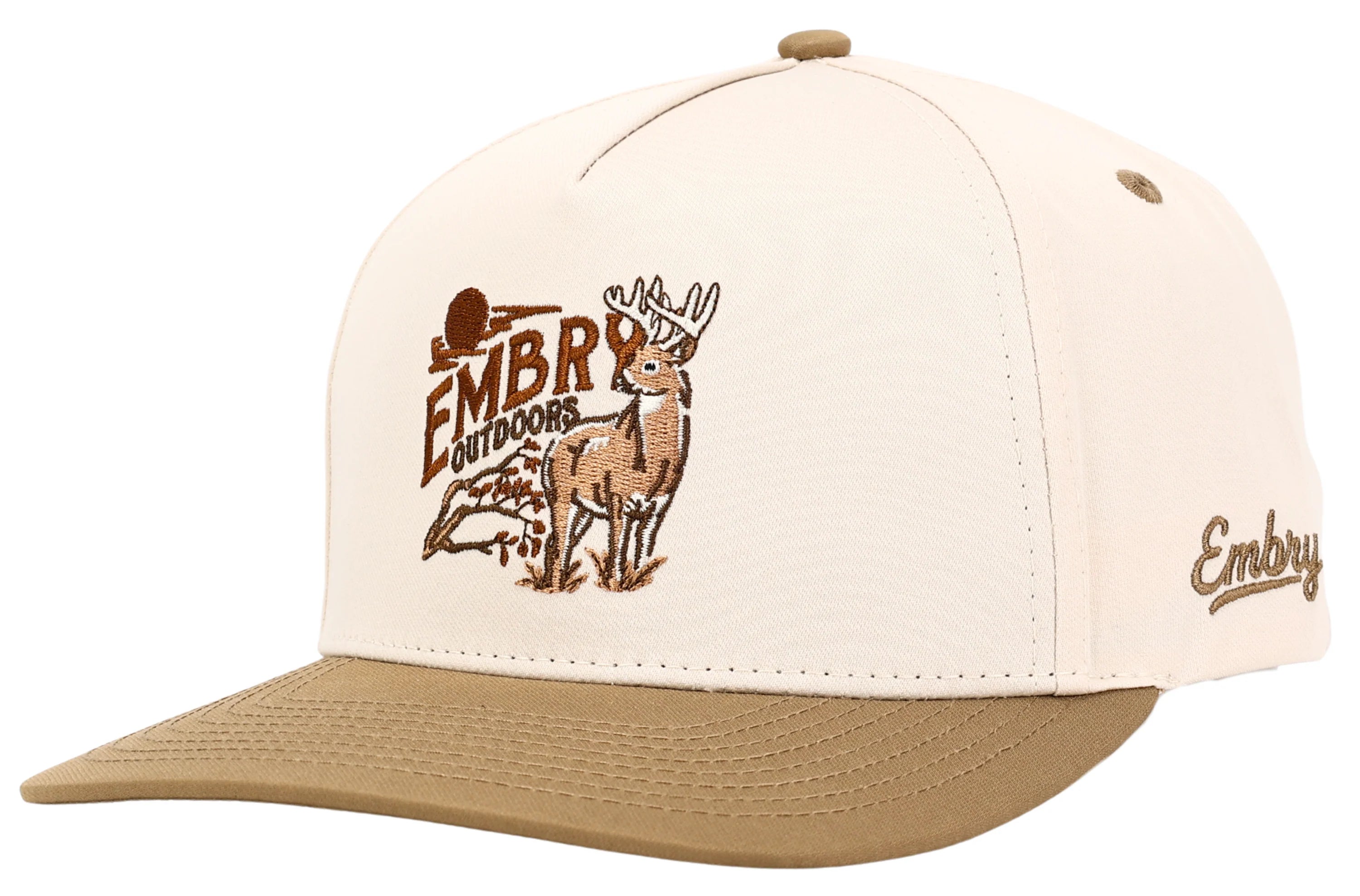 Embry Outdoors Hat Embry Outdoors Typical Trucker Hat - Cream/Tan