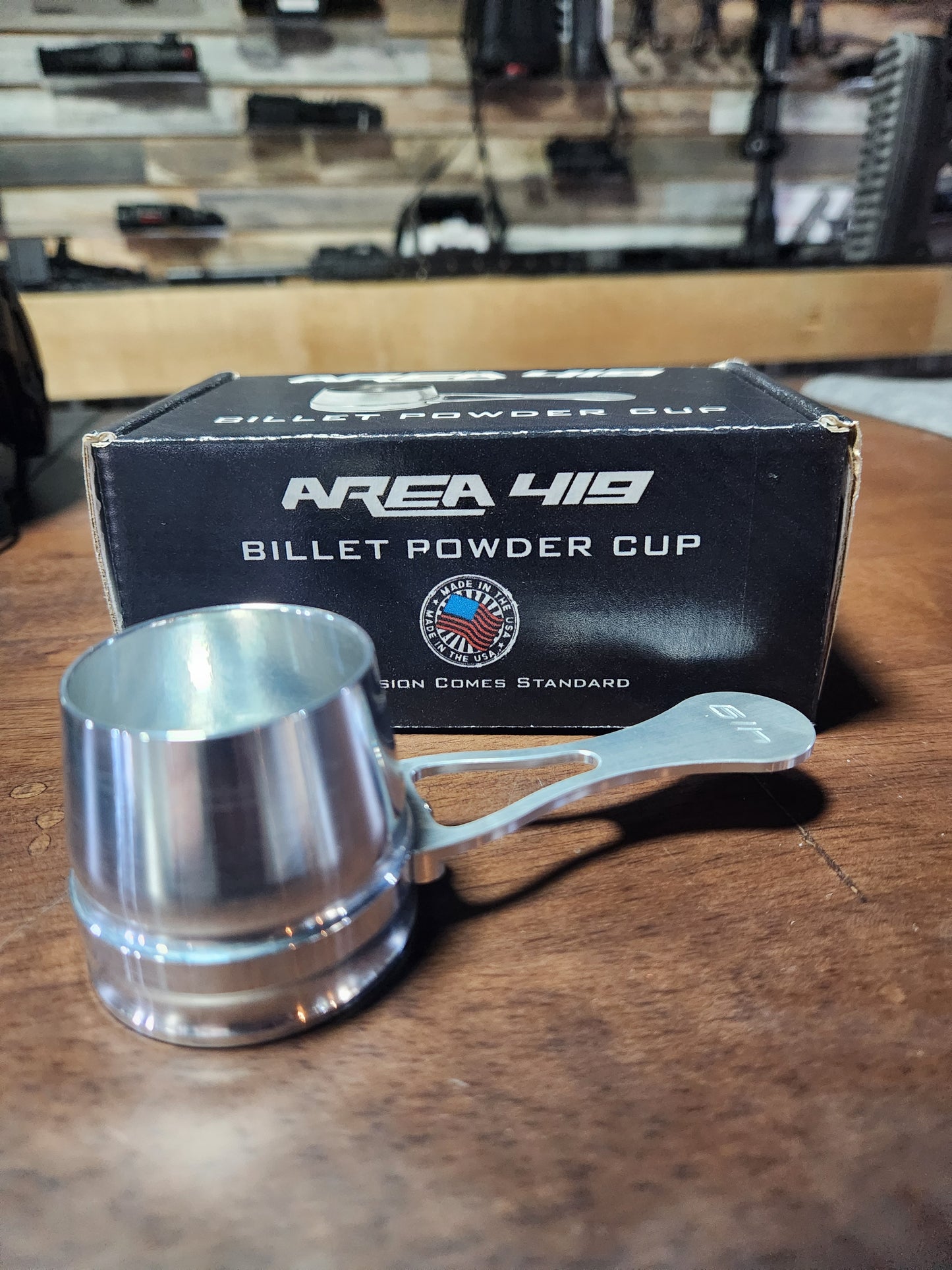 Area 419 Auto-Trickler Billet Powder Cup