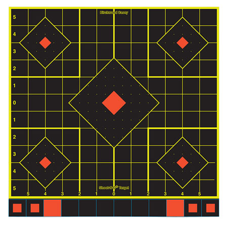 SHOOT•N•C® 12 Inch SIGHT-IN 12 Targets  144 PASTERS