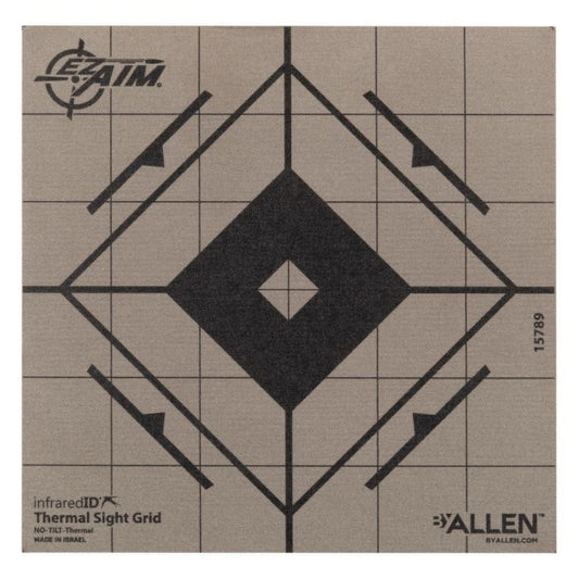 EZ Aim Adhesive Thermal 6" Sight Grid Target