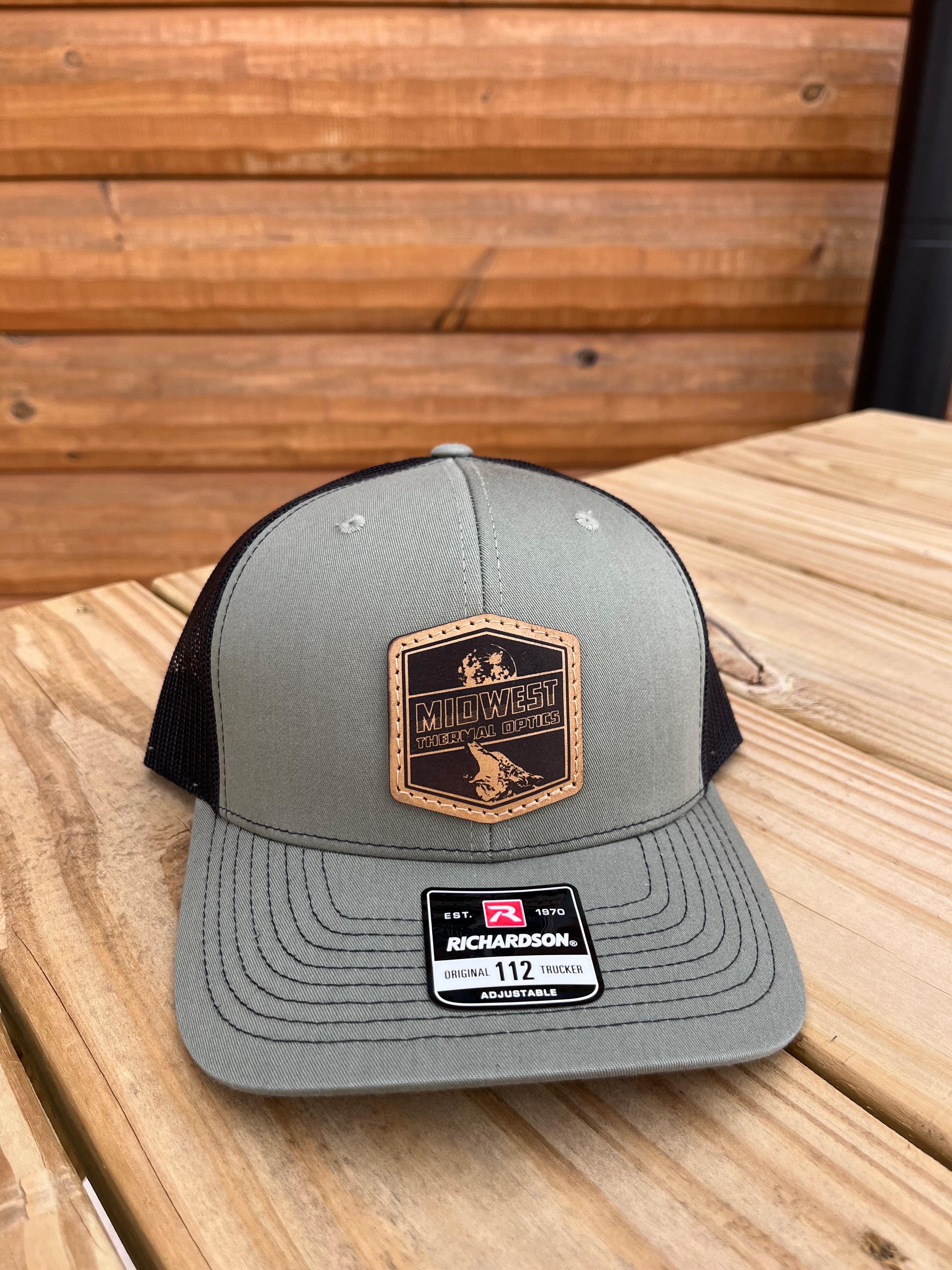 Midwest Thermal Optics Richardson 112 Adjustable Snapback - Midwest Thermal Optics Hat Loden(Green) Black