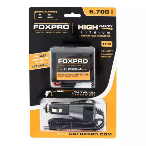 FoxPro High Capacity Battery Kit